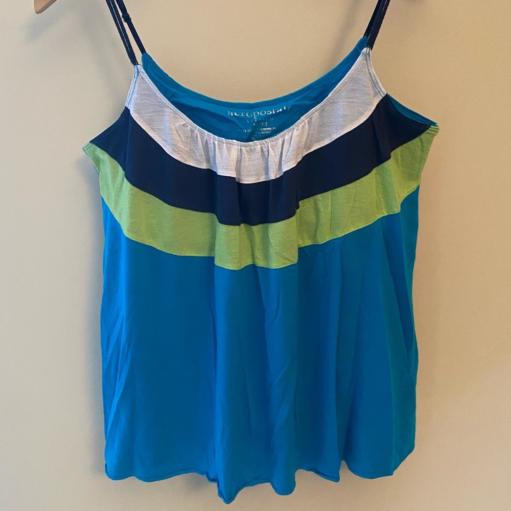 4 Color double-strapped tank top